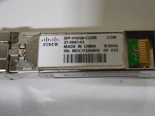 *NEW* Cisco 37-0961-03 3M Copper Twinax Cable SFP-H10GB-CU3M - Image 2