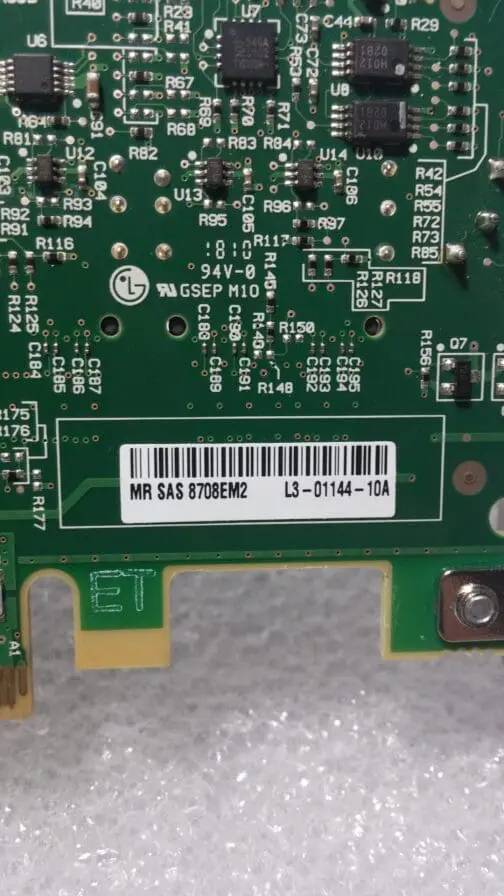 LSI L3-01144-10A 8708EM2 MegaRAID SAS LP 8-Port Raid Controller Card w/ BBU - Image 3