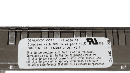 Dialogic DM3 PCI 44-0020-02 Telephony Media Board - Image 4