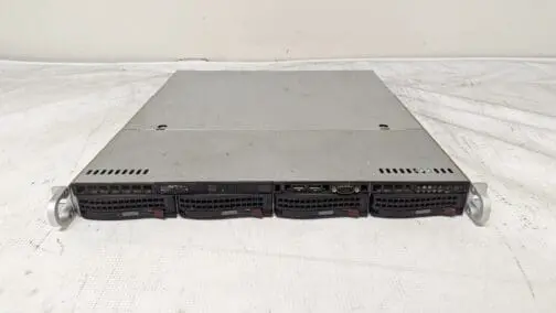 Supermicro 1U Server X10SLM+-F E3-1270v3 3.5ghz / 32GB / No HDD