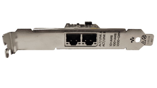 HP Ethernet Gigabit 2 Port 361T Adapter PCI-e 656241-002 652495-002 High Profile - Image 2