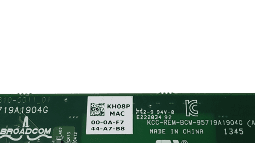 Dell Broadcom 5719 Quad Port 1GB Network Adapter KH08P FH Bracket - Image 4