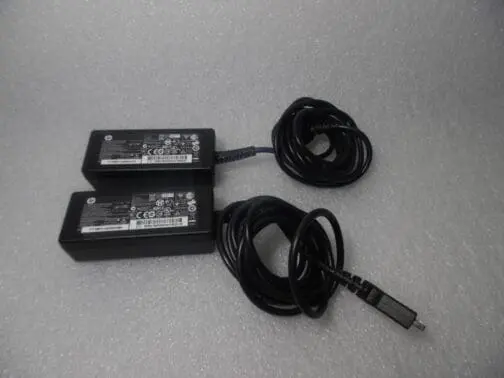 Lot of 2 HP 594906-001 // HSTNN-CA21 19V 30W Power Adapter No Power Cords