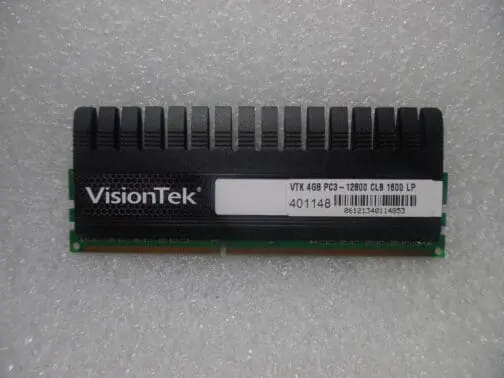 Bundle of 4 VisionTek VTK 4GB PC3-12800 CL8 1600 LP - Image 2