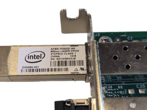 Intel E10G42BFSR // X520-SR2 10Gbps Dual Port Half Height Server Adapter SFP+ - Image 5