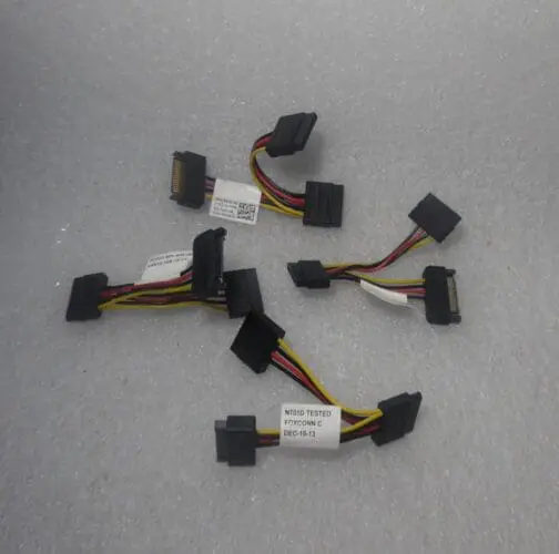 Lot of 4 Dell N701D Foxconn 3.75 SATA Power Connector Splitter Cable