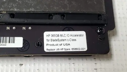 QK761A HP 365GB MLC Multi Level Cell IO Accelerator BL Gen8 658602-001 - Image 3