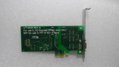 Axxon LF749KB REV. A PCIe 1 Port Gavanically Isolated RS422/RS485 Serial Adapter - Image 3