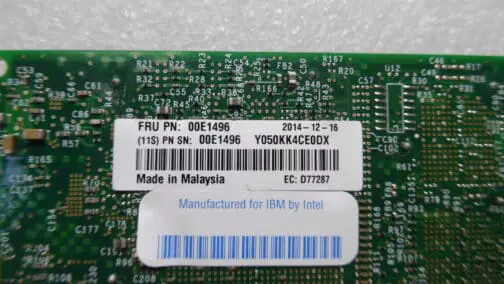 IBM 00E1496 E65618-002 10GB Single Port Ethernet Card - Image 3