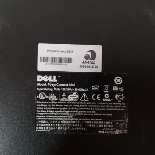 Dell PowerConnect 6248 48-Port Gigabit Network Switch - Image 3