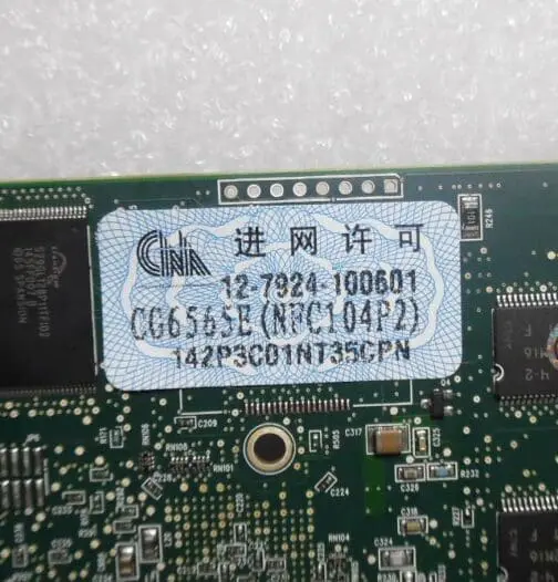 Dialogic NMS CG6565E DB 4TE PCIe x4 CG Series Media Board 2035-51239 Rev.50 - Image 3