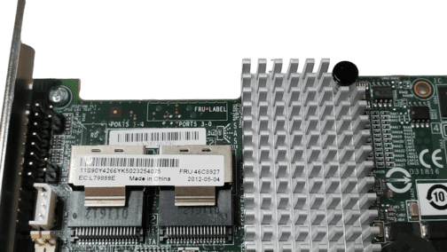 LSI IBM L3-25121 46C8927 SAS PCIe x8 RAID Controller Card FH Bracket - Image 3