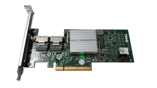 Dell PERC H200 6Gbs PCI-e SAS SATA 8-Port Controller Full Height 47MCV / 65F44