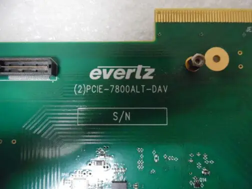 Evertz PCIE-7800ALT-DAV 8-Port SDI Card VUE-MV-SDI PCIe - Image 3