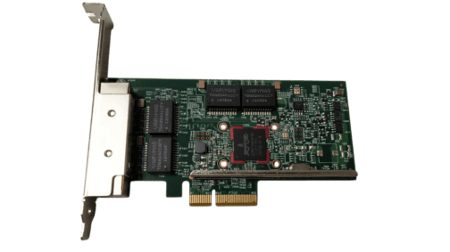 IBM BCM95719A1904G PCIe2 4-Port 1Gb Network Adapter 74Y4064 Full Height