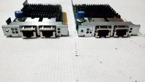 Lot of 2 HP 561FLR-T 10Gb 2 Port Ethernet Adapter ML350 G8 Only 700697-001 - Image 2