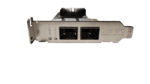 Dell Chelsio 84FDM Dual Port 10Gb SFP+ Ethernet Network Card Low Profile No SFPs - Image 2