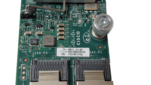 Cisco SAS 2008M-8I Controller PCIE 2P Mezzanine Card Plug-in Module 74-10617-01 - Image 4