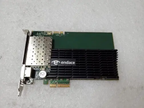 Endace DAG 7.54G Quad Port Data Capture Card 340-2105-00-END No SFPs