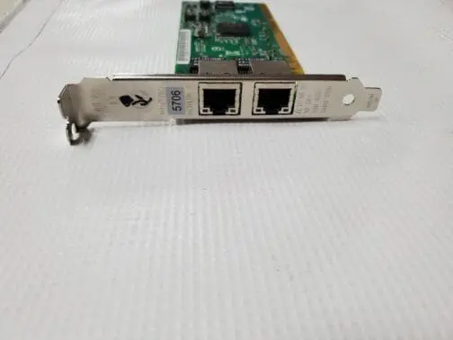 IBM E20916-002 Dual Port 1GB Network Adapter Card 00E0826 Full Height Bracket - Image 2