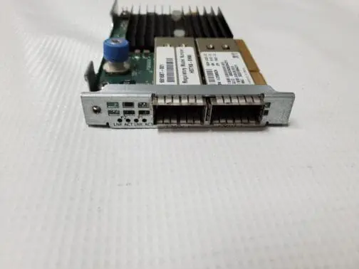 HP 554FLR-QSFP 10Gb Dual Port Ethernet Adapter 661687-001 / 656091-001 - Image 2