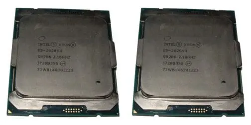 Matched Pair - Intel Xeon E5-2620 v4 2.1GHz 8-Core Processor CPU  LGA2011 SR2R6