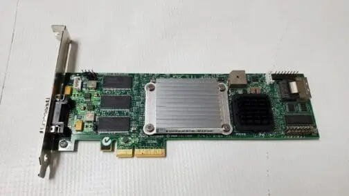 LSI 8 Port 3Gb/s PCIe MegaRAID SAS 8344ELP Full Height Bracket