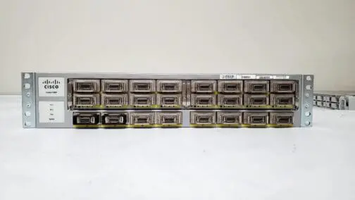 Cisco Catalyst 4900M w/ 24x 10Gb Transceivers / 2x PSU / No Rails WS-C4900M