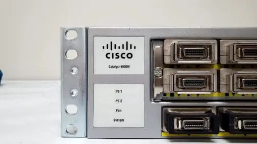 Cisco Catalyst 4900M w/ 24x 10Gb Transceivers / 2x PSU / No Rails WS-C4900M - Image 2