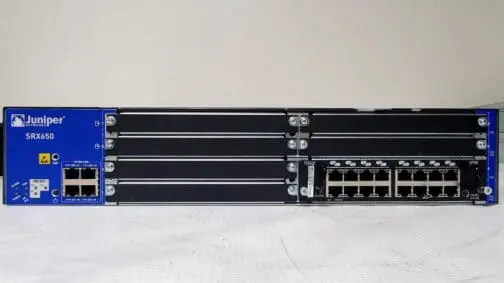 Juniper SRX650 Service Gateway SRX650-BASE-SRE6-645AP