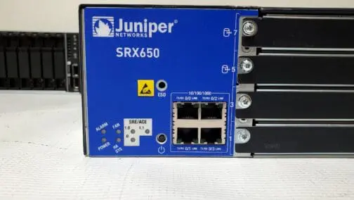 Juniper SRX650 Service Gateway SRX650-BASE-SRE6-645AP - Image 2