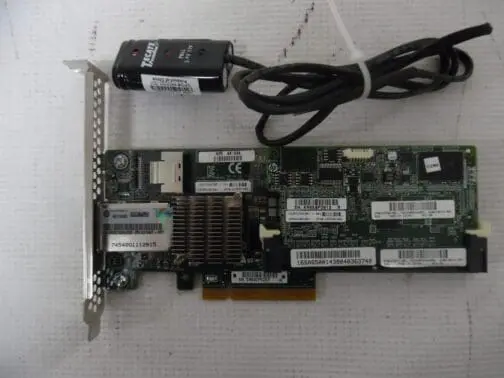 HP 633537-001 P222 6Gb/s 512MB RAID Controller Card Full Height w/ Battery