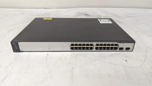 CISCO WS-C3750V2-24TS-S 24-PORT CATALYST 3750 v2 SERIES NETWORK SWITCH