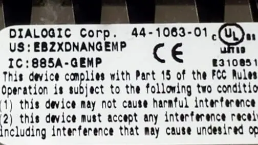 Dialogic EBZXDNANGEMP Quad Port Ethernet Card 44-1063-01 - Image 4