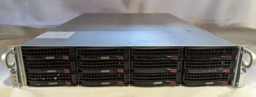 Supermicro 2U X10DRU-i 2x E5-2680 v3 2.5ghz  64gb Ram  480gb SSD  2x GPU  *READ*