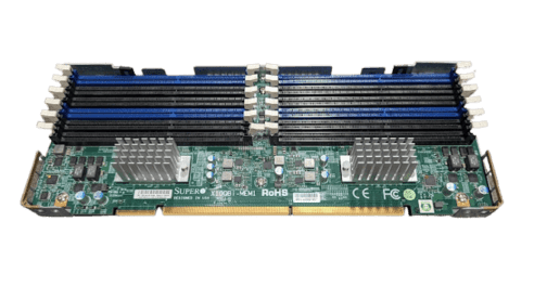 SUPERMICRO Memory board X10QBI-MEM1 8048B-TR4FT REV 1.01