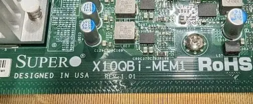 SUPERMICRO Memory board X10QBI-MEM1 8048B-TR4FT REV 1.01 - Image 3