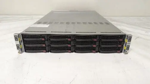 Supermicro 2U 4 Node Server X10DRT-H 8x Xeon E5-2660 V3 2.6ghz 10-Cores / 256GB