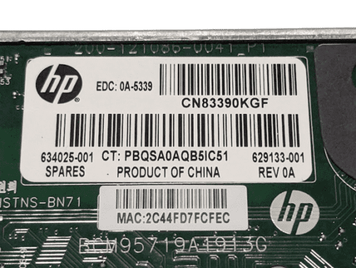 LOT OF 3 HP 331FLR HSTNS-BN71 1Gb 4-Port Ethernet Adapter Card 629133-002 - Image 4