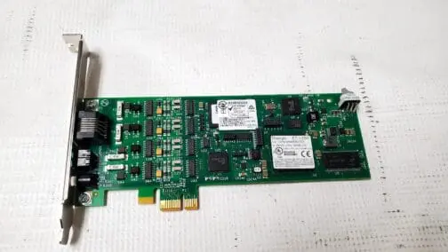 Dialogic PCI-e Fax Board 50-0445-02A / 56-0768-01 Full Height Bracket