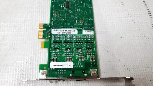 Dialogic PCI-e Fax Board 50-0445-02A / 56-0768-01 Full Height Bracket - Image 4