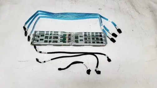 HP DL380 Gen10 12 Bay 3.5" LFF Backplane w / Cables 809459-001