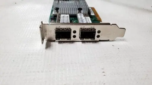 IBM NetXtreme Dual Port 10Gb SFP Network Adapter No SFPs 94Y5182 - Half Height - Image 2