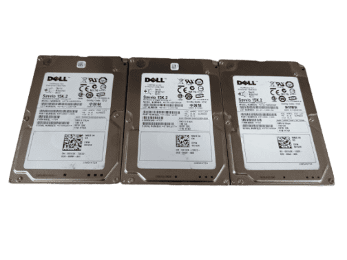 LOT OF 3 Dell 0X162K 146GB 6 Gbps 15K.2 ST9146852SS 2.5" Hard Drive No Trays