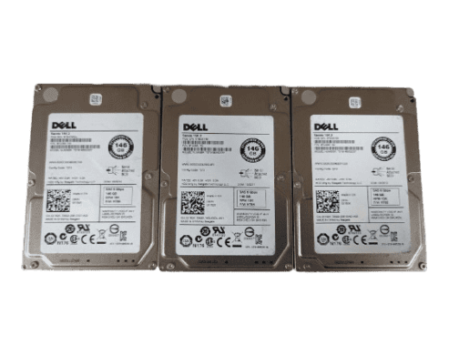 LOT OF 3 Dell SAS Enterprise 0X162K 146GB 6Gbps 15K.2 ST9146852SS 2.5" HDD