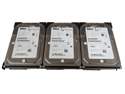 LOT OF 3 Dell XK111 146GB 15K SAS 3.5" Hard Drive MBA3147RC