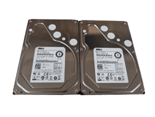 LOT OF 2 Dell 829T8 2TB SAS 7.2K 6Gbps 3.5" Enterprise Class HDD MG03SCA200