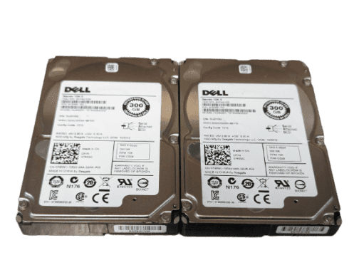 LOT OF 2 Dell 745GC 300GB 6Gbps 2.5" SAS Hard Drive ST9300605SS