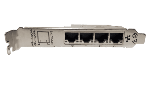 HP 331T 1GB Quad Port Ethernet Adapter 647592-001 / 649871-001 FH Bracket - Image 2