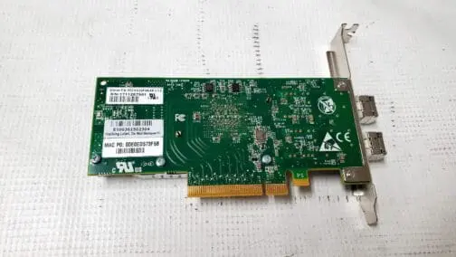 Dell Silicom X520-DA2 Dual Port 10Gb Network Adapter T6CG9 FH w/ SFPs - Image 3